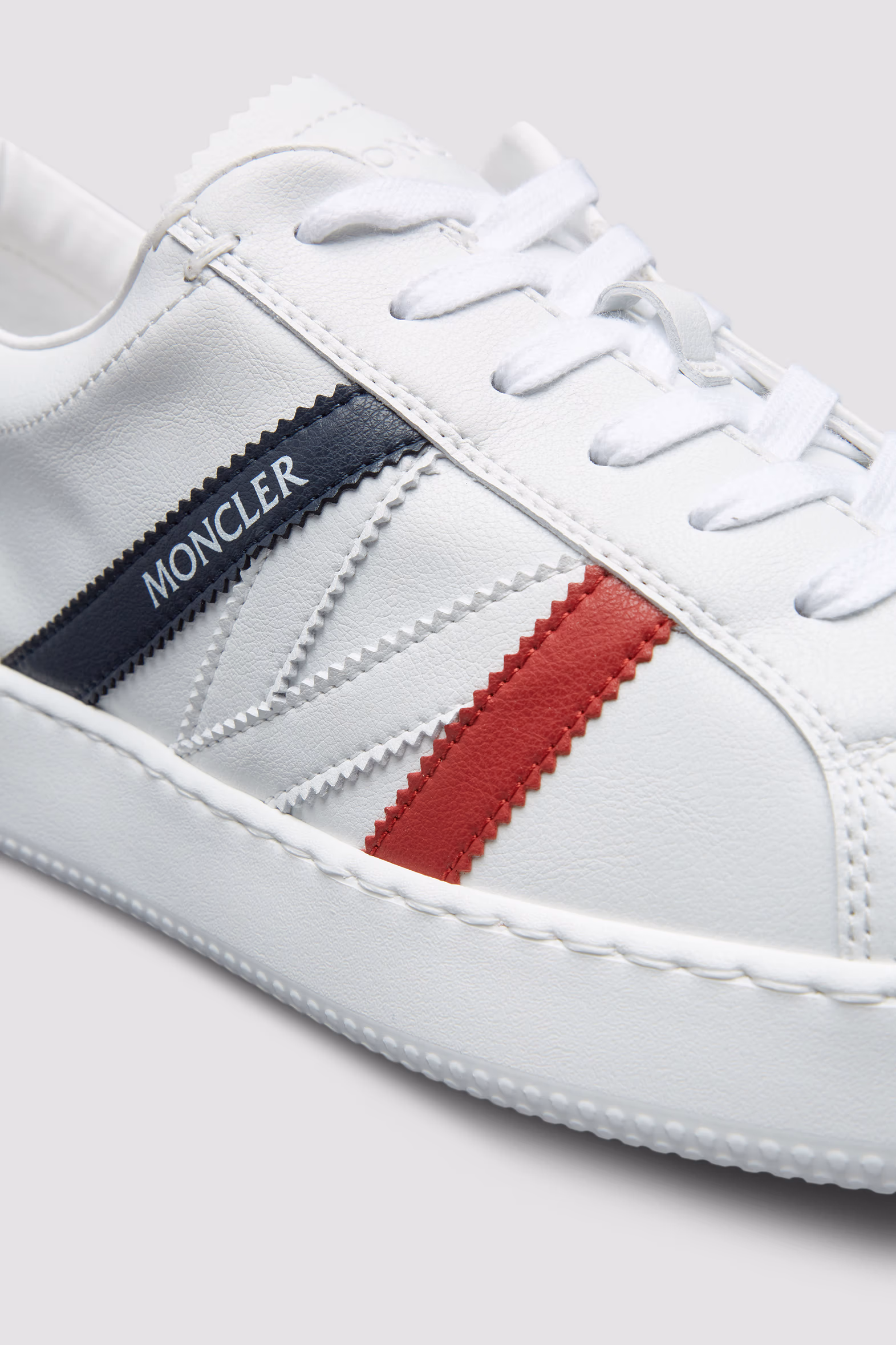 Sneakers Monaco M Femmes Bleu & Blanc & Rouge Moncler 5